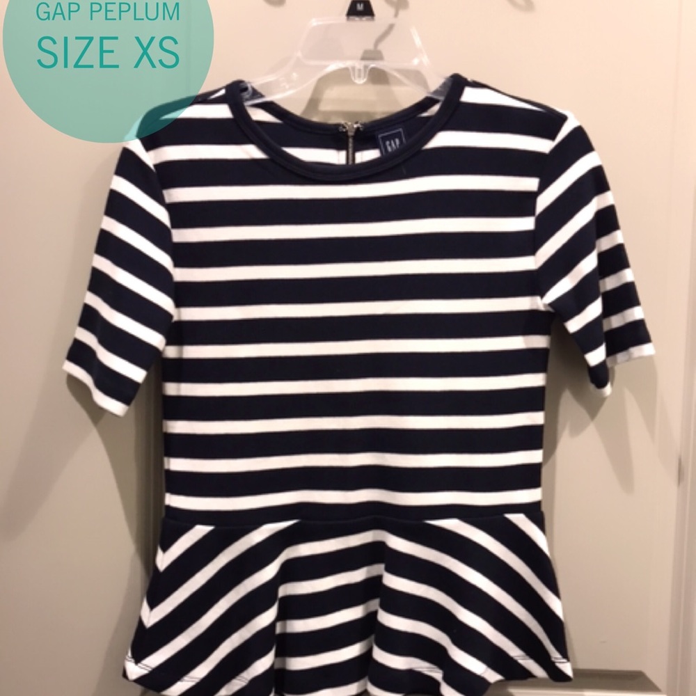 Gap peplum blouse